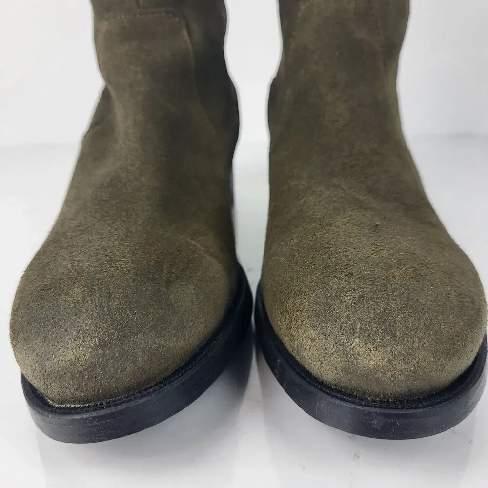 Over the knee waterproof Suede stretch Boots